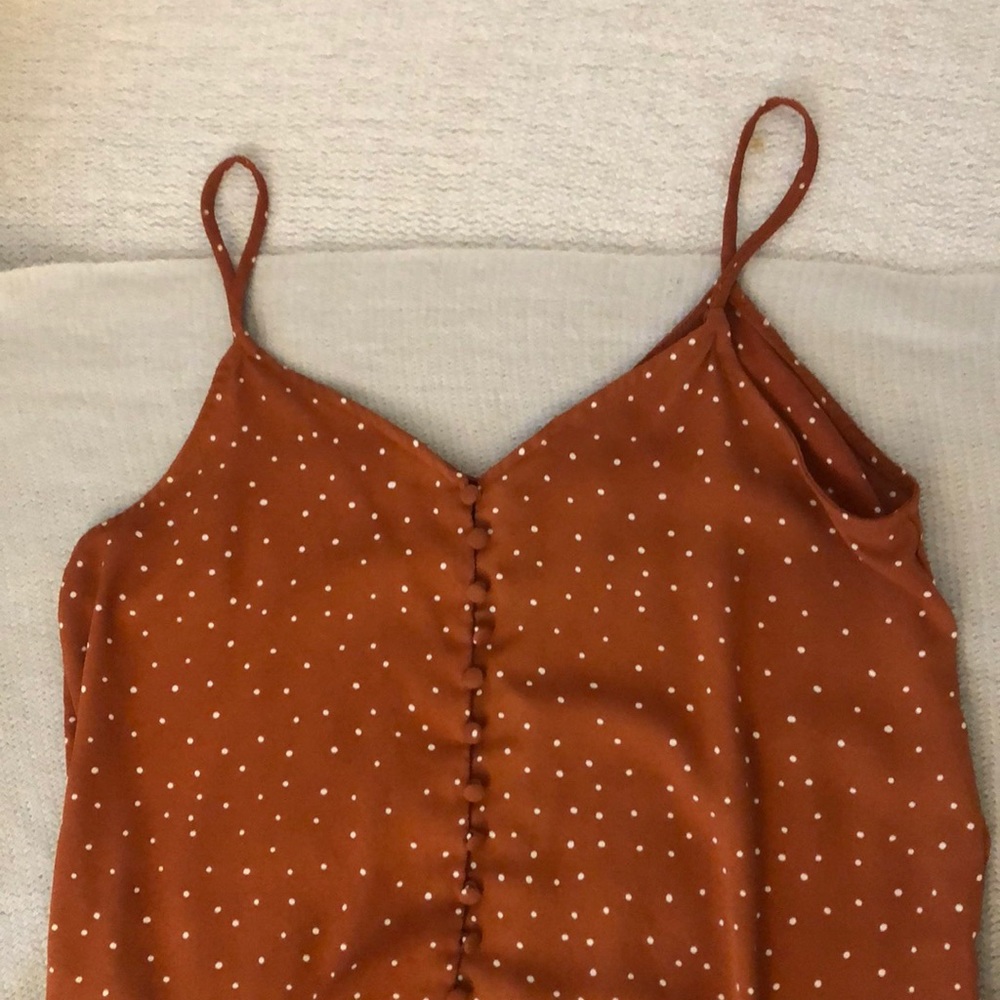 Cute spaghetti strap shirt